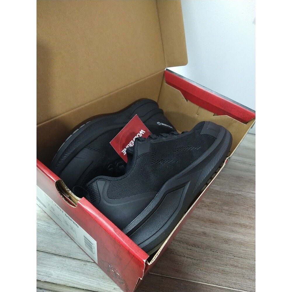 Wolverine WOMEN 8.5M BOLT DURASHOCKS® KNIT CARBONMAX® WORK SHOE Black - Picture 9 of 11